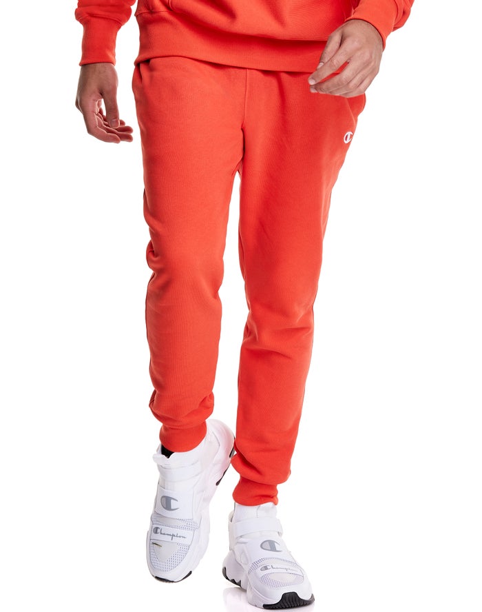 Champion Joggingbroek Heren - Oranje - Reverse Weave ( 027948-DYO )